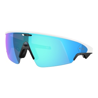 Oakley Sunglasses Meta Vanguard 800106 (Lens Colour: Prizm Sapphire) white - 1 pair of glasses with hard case